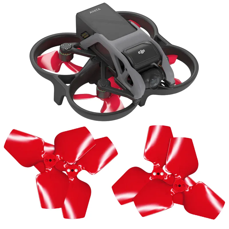 Hélices 3 Pás Master Airscrew Dji Avata Vermelha (Jogo)