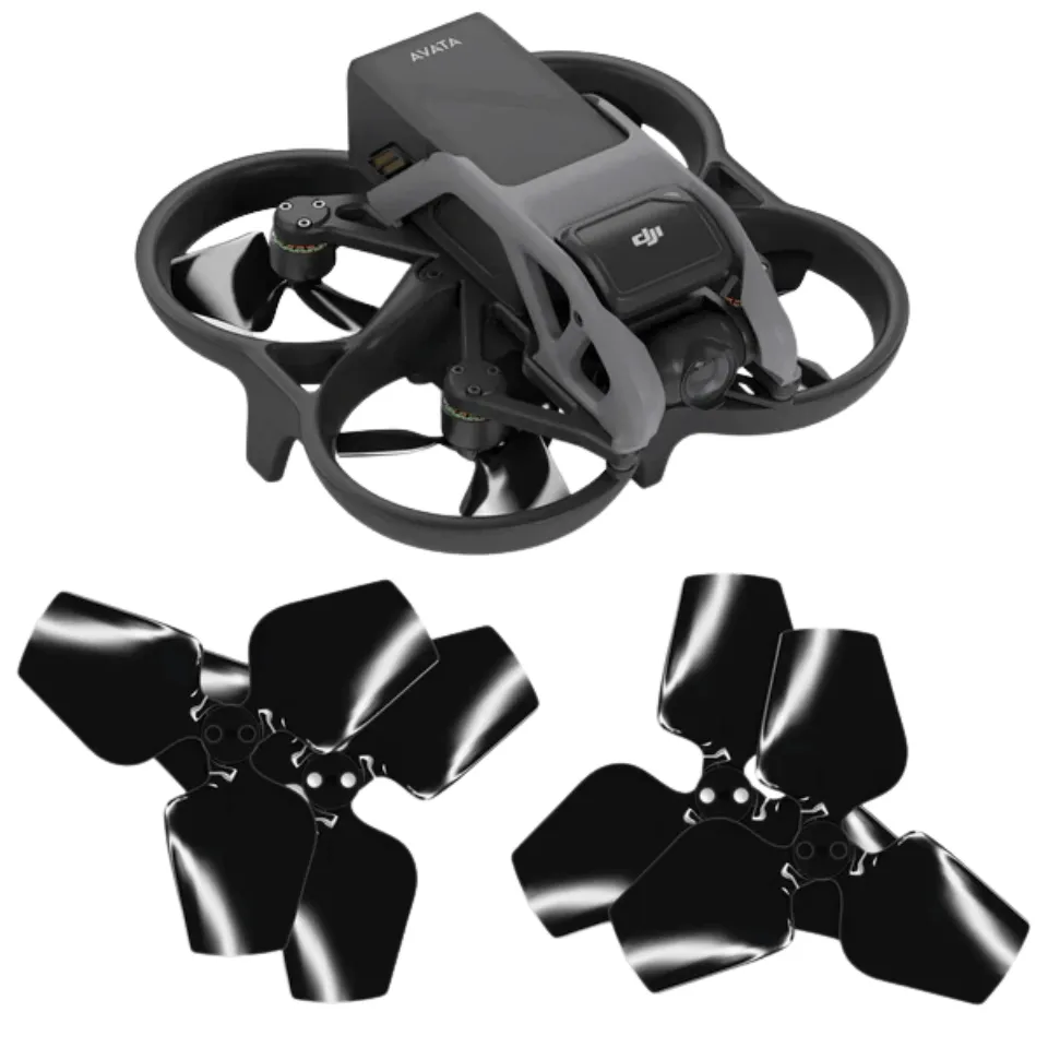 Hélices 3 Pás Master Airscrew Para Dji Avata Preto (Jogo)