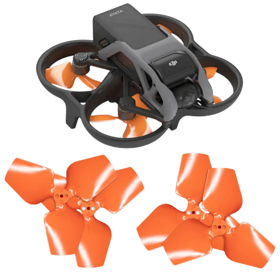 Hélices 3 Pás Master Airscrew Dji Avata Laranja (Jogo)