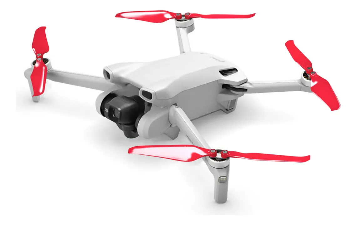 Hélices Master Airscrew Dji Mini 3/ Lito/ Lito X1 Vermelho (Jogo)