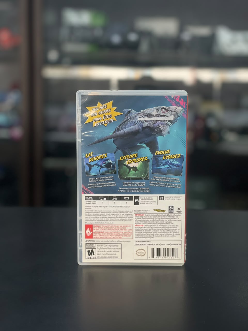 Maneater Nintendo Switch Midia Fisica