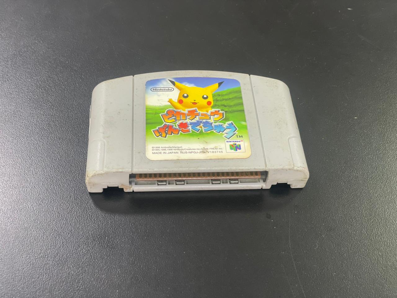 Cartucho Hey You Pikachu Japones Nintendo 64 item usado