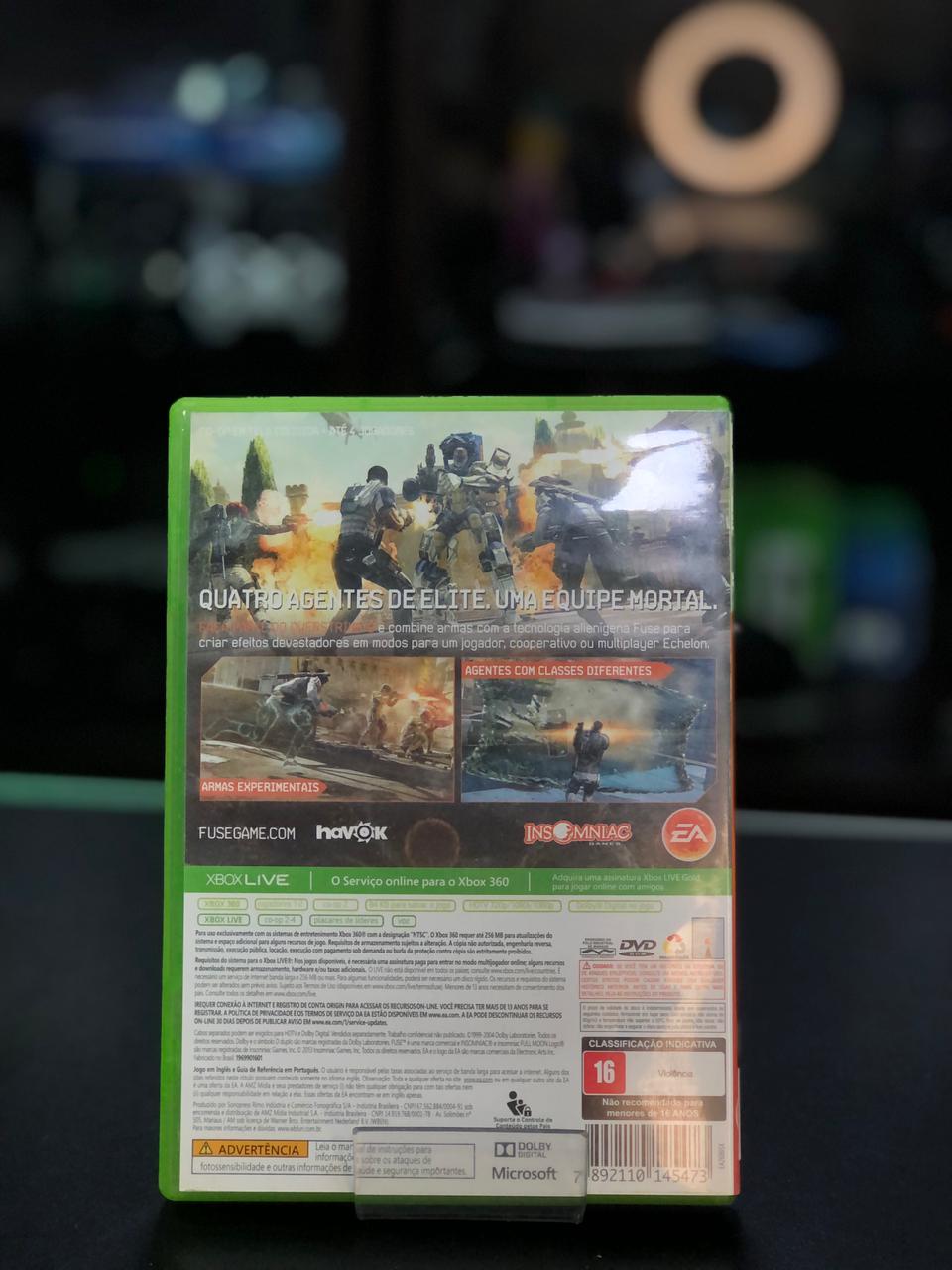 Fuse Xbox 360 Original Midia Fisica - Ler descrição