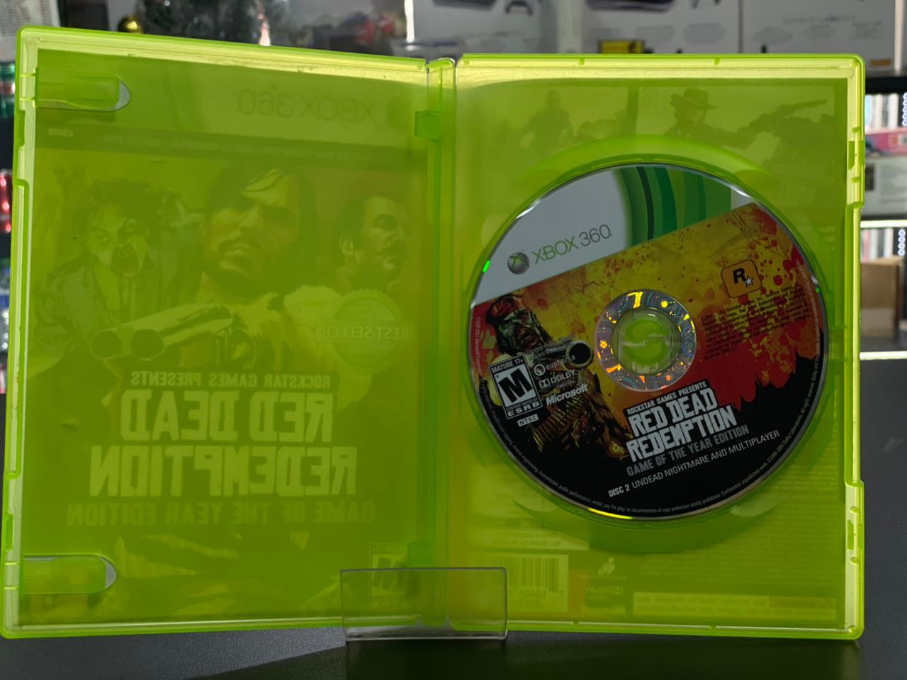 Red Dead Redemption Goty Platinum Xbox 360 Fisico Disco 2