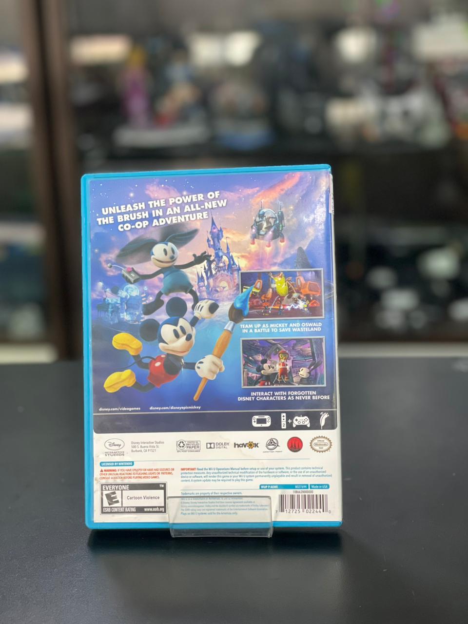 Disney Epic Mickey 2 The Power Of Two Nintendo Wii U Fisico