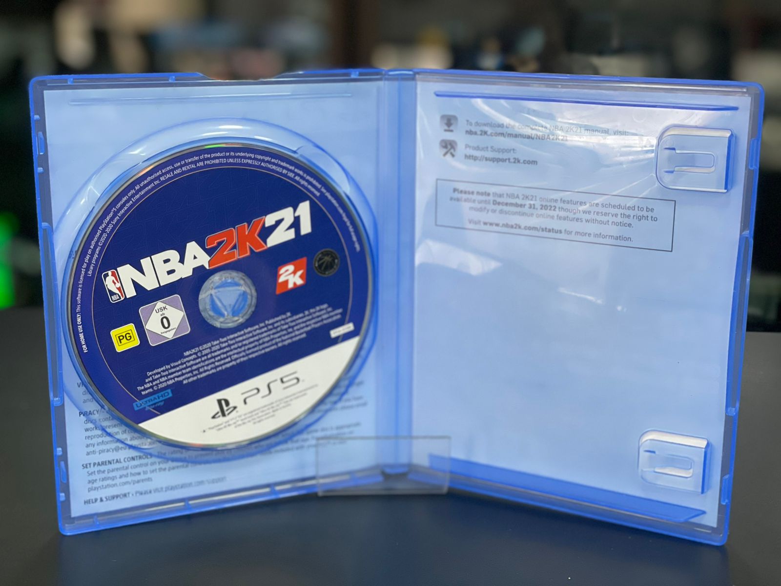 NBA 2K21 Williamson Ps5 Midia Fisica Original