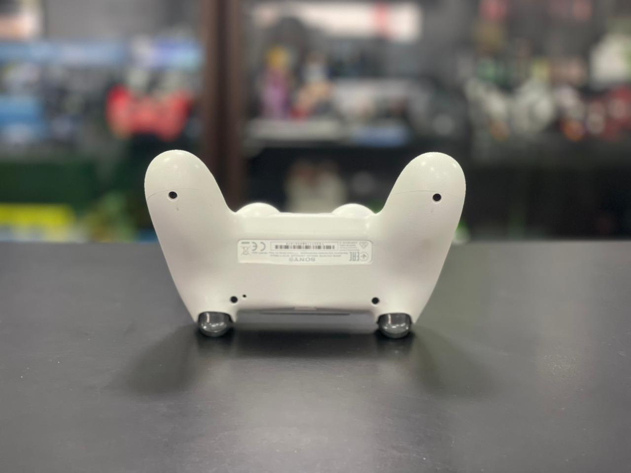 Controle PlayStation 4 sem fio branco primeira linha revisado