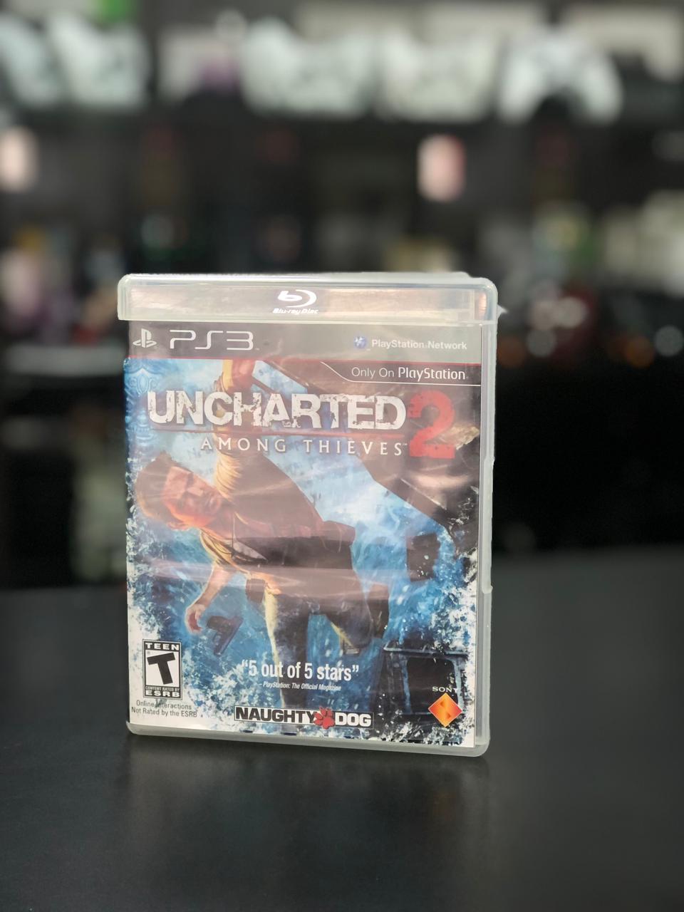 Uncharted Among Thieves 2  Ps3 M. Fisica Capa Impressa