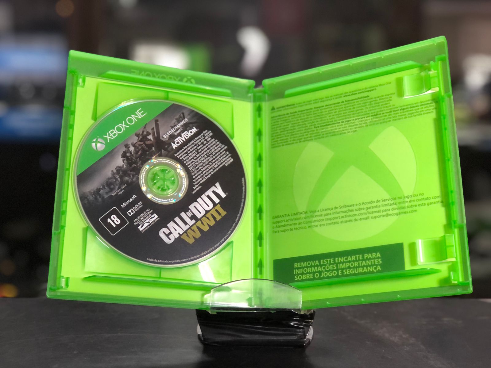 Call Of Duty WWII Xbox One Midia Física - capa impressa