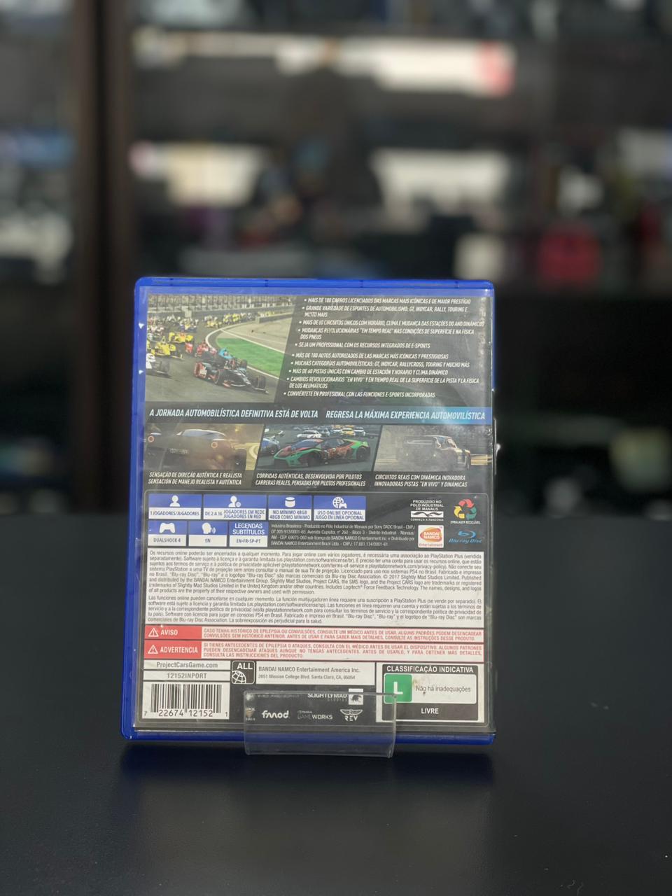Project Cars 2 Ps4 Mídia Física