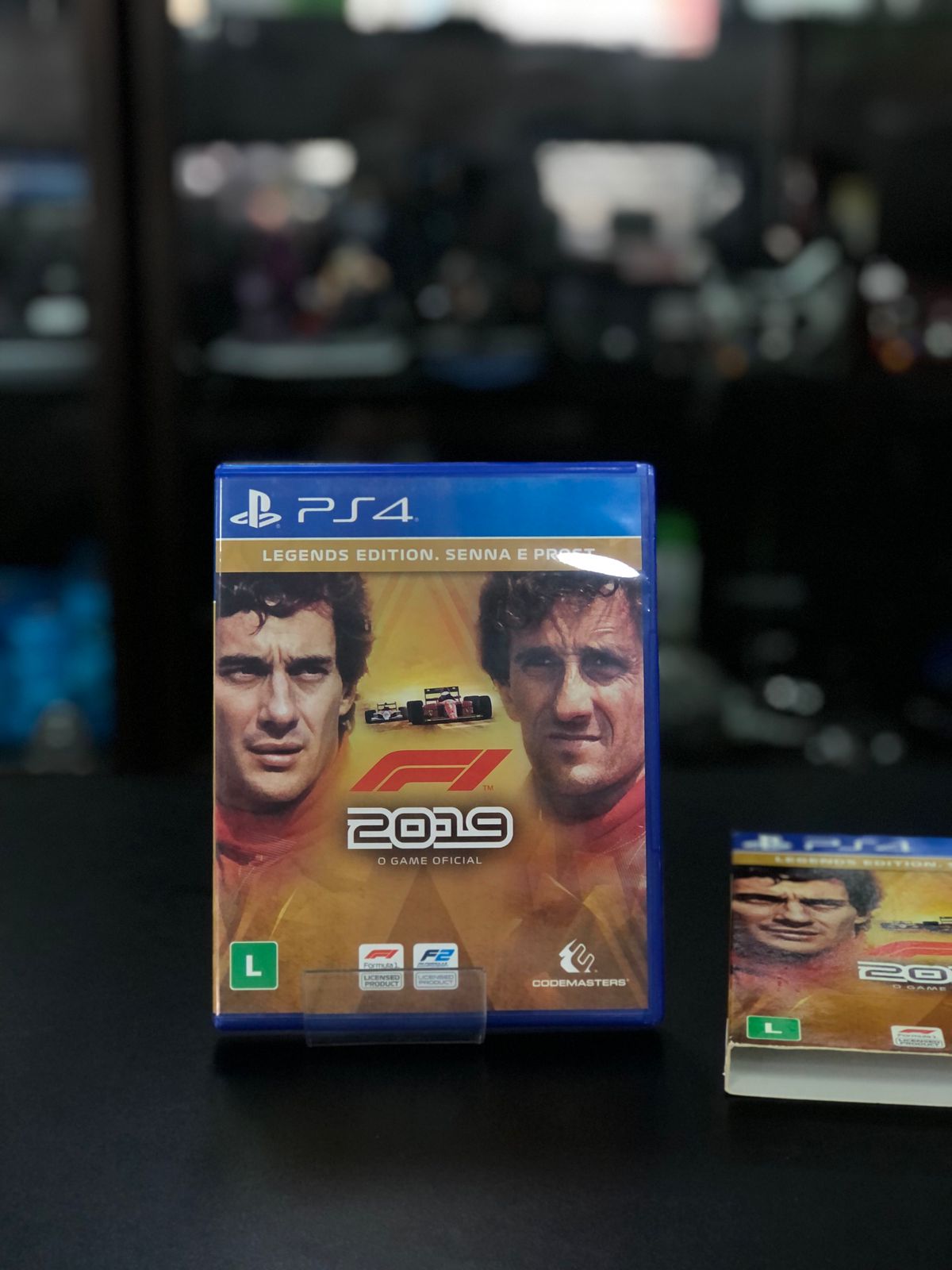 F1 2019 Legends Edition  Ps4 Midia Fisica - para coleção