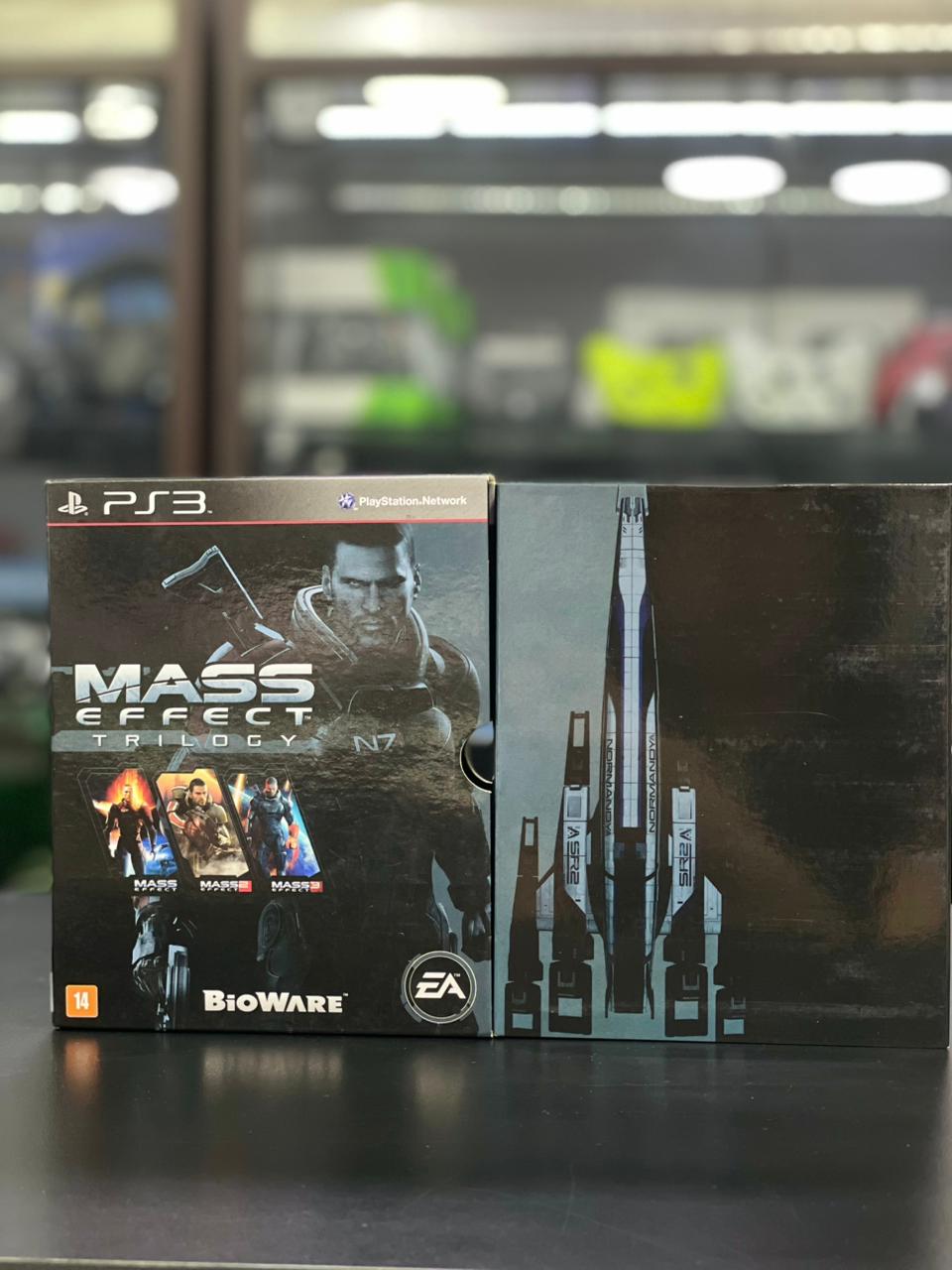 Mass Effect Trilogy Edição Colecionador Ps3 Midia Fisica