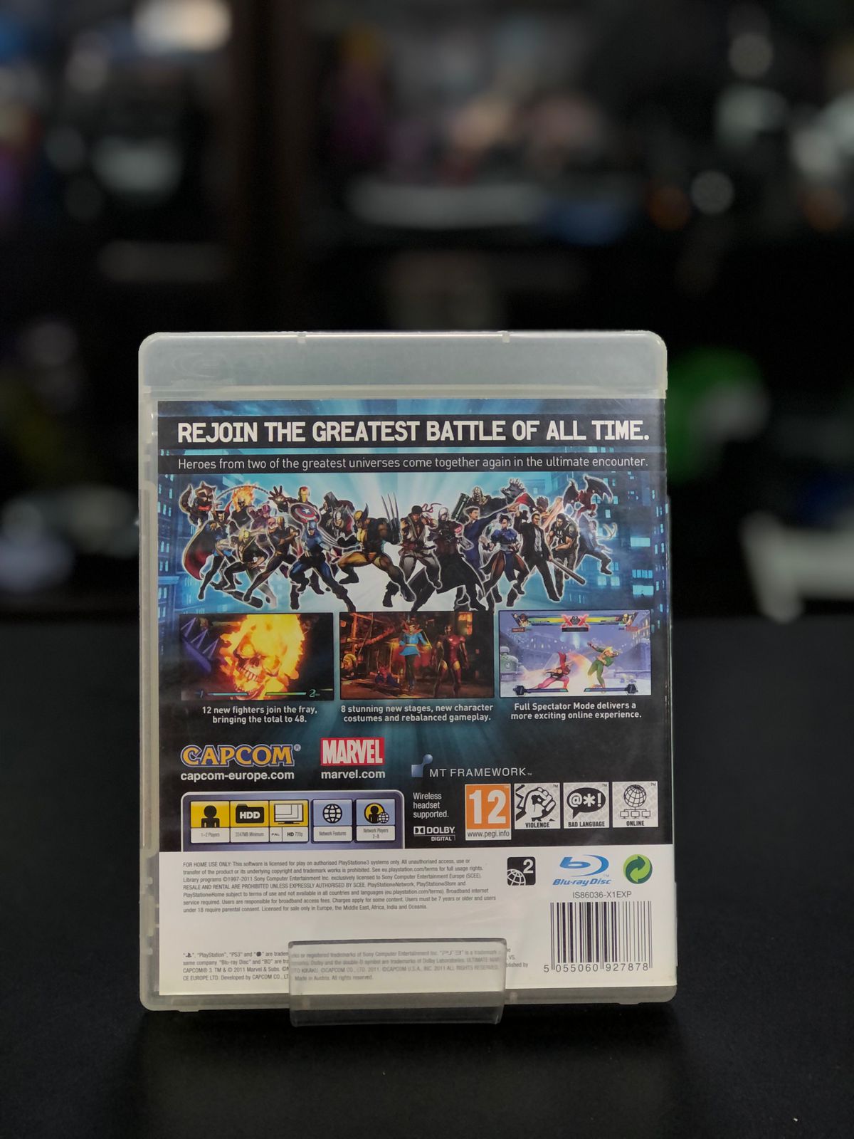 Ultimate Marvel Vs Capcom 3 Ps3 Midia Fisica