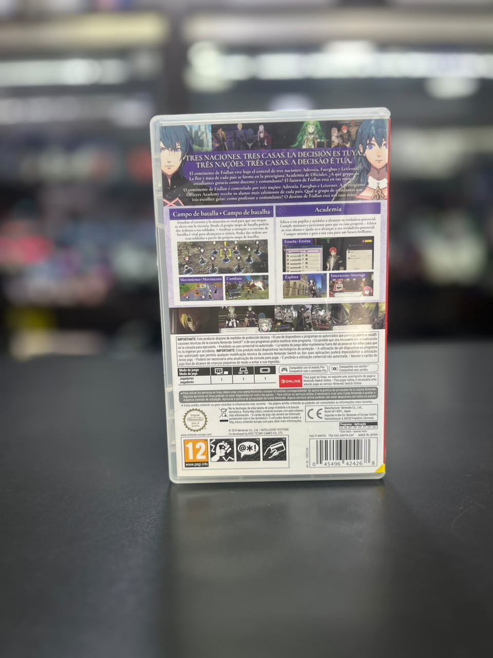 Fine Embelem Three Houses Nintendo Switch Midia Fisica