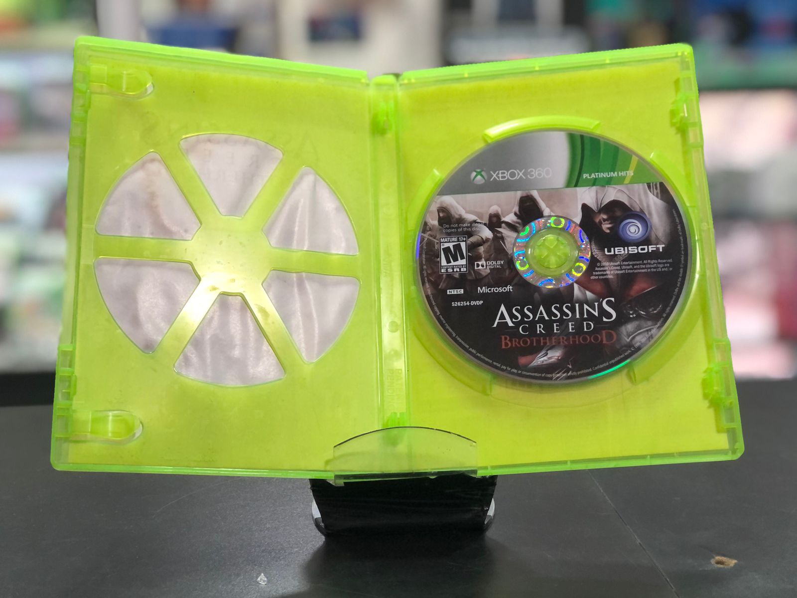 Assassin's Creed Brotherhood Platinum Xbox 360 Capa Impressa
