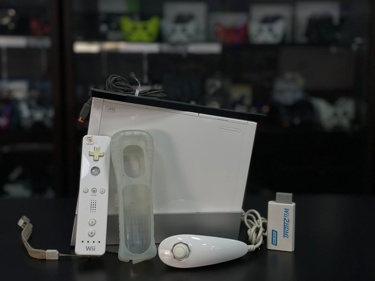 Nintendo Wii Branco Completo + HD 120GB 100 Jogos + Wii Sports Original + HDMI - Item Usado