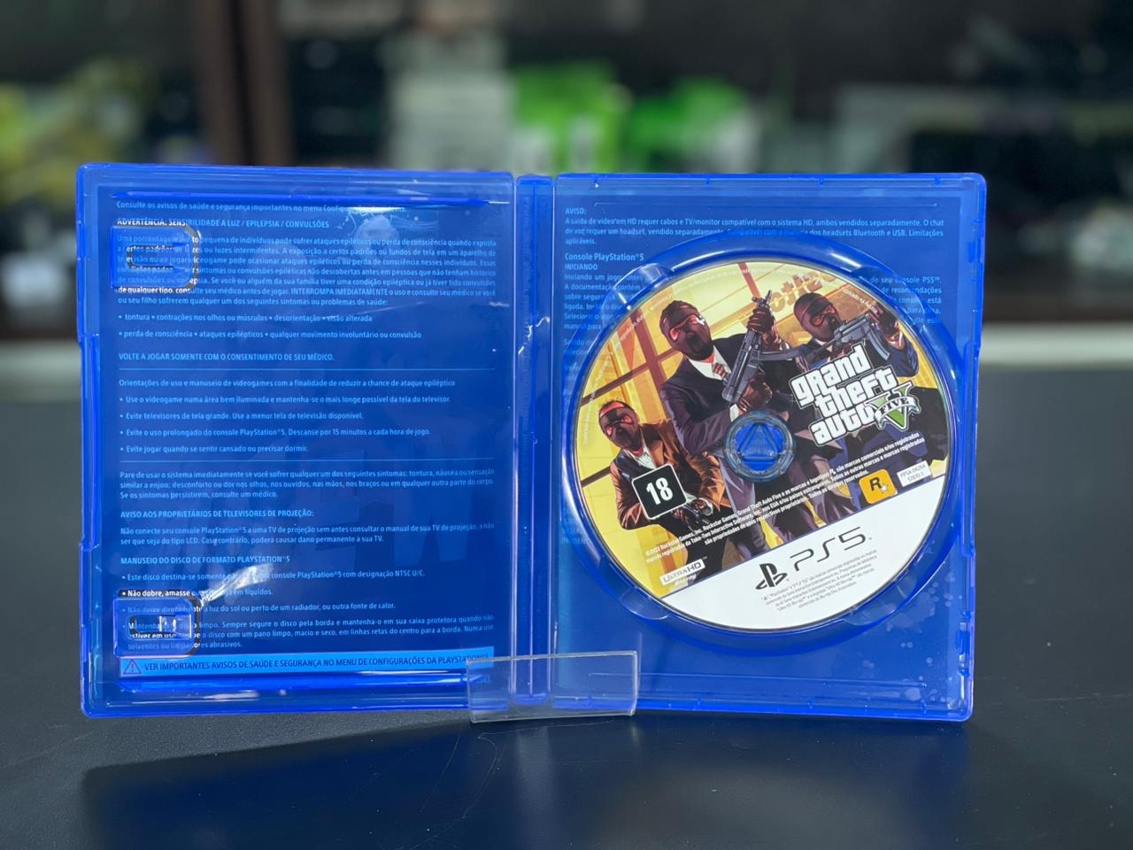 Grand Theft Auto V Playstation 5 Midia Fisica