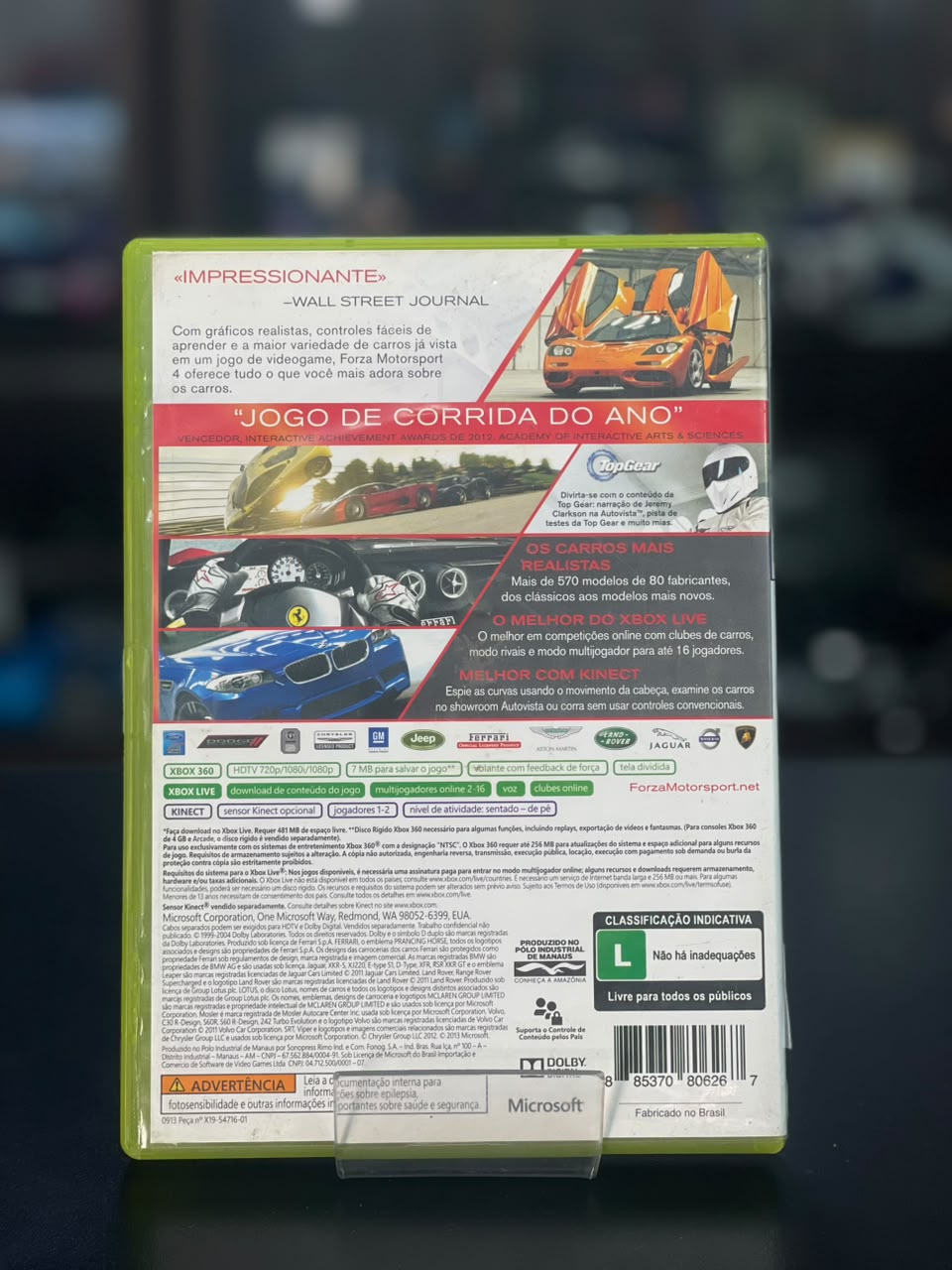 Forza Motorsport 4 Platinum Hits Xbox 360 Midia Fisica