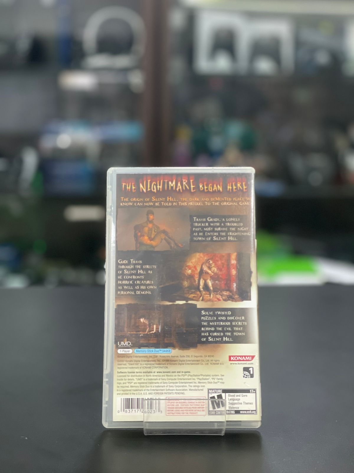 Silent Hill Origins original fisico Item usado