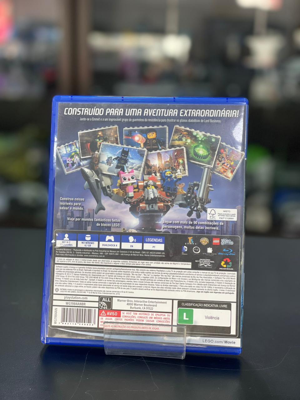 Lego Movie The Videogame Ps4 Original Midia Fisica