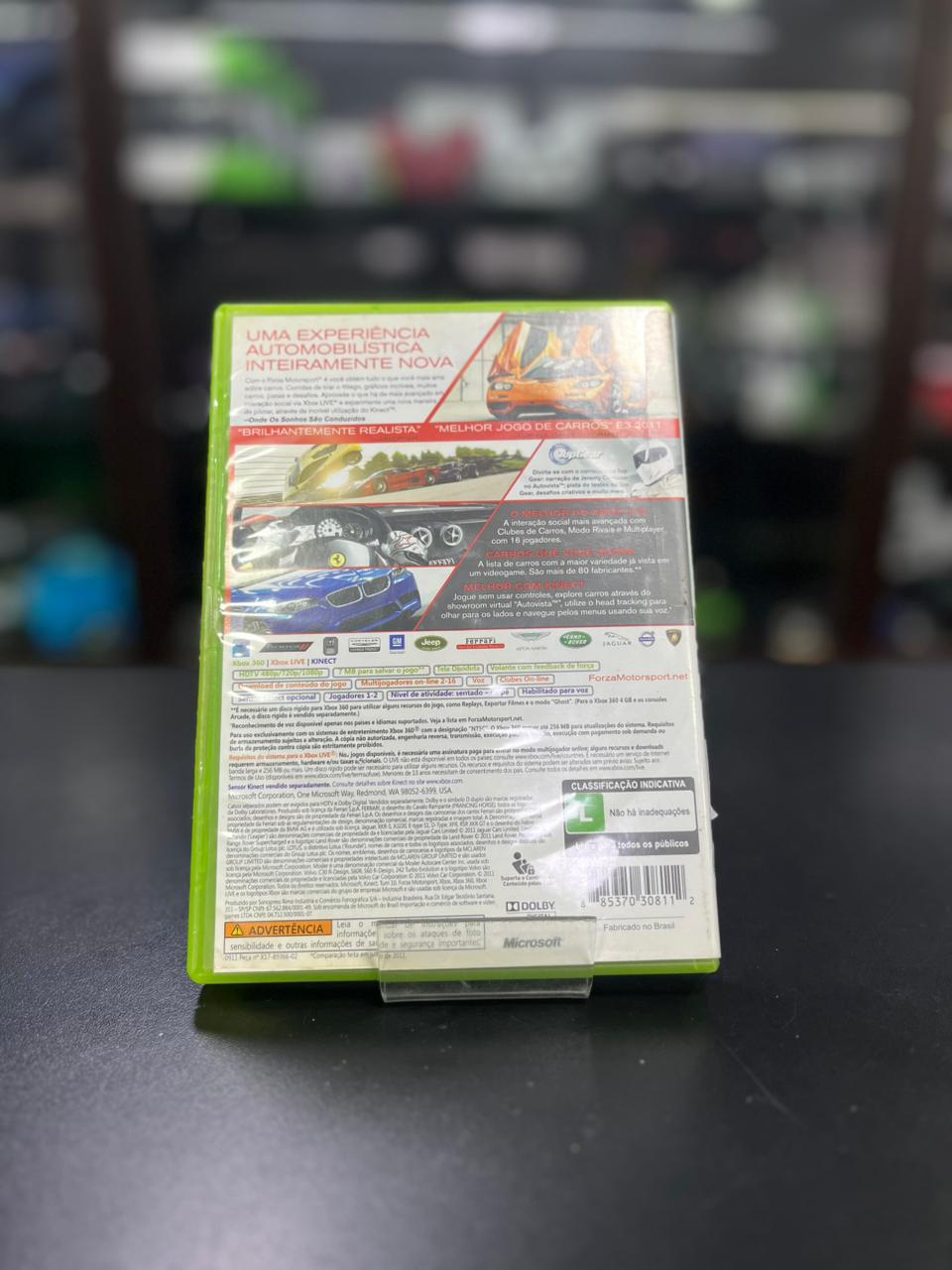 Forza Motosport 4  Xbox 360 M. Fisica Colecionador