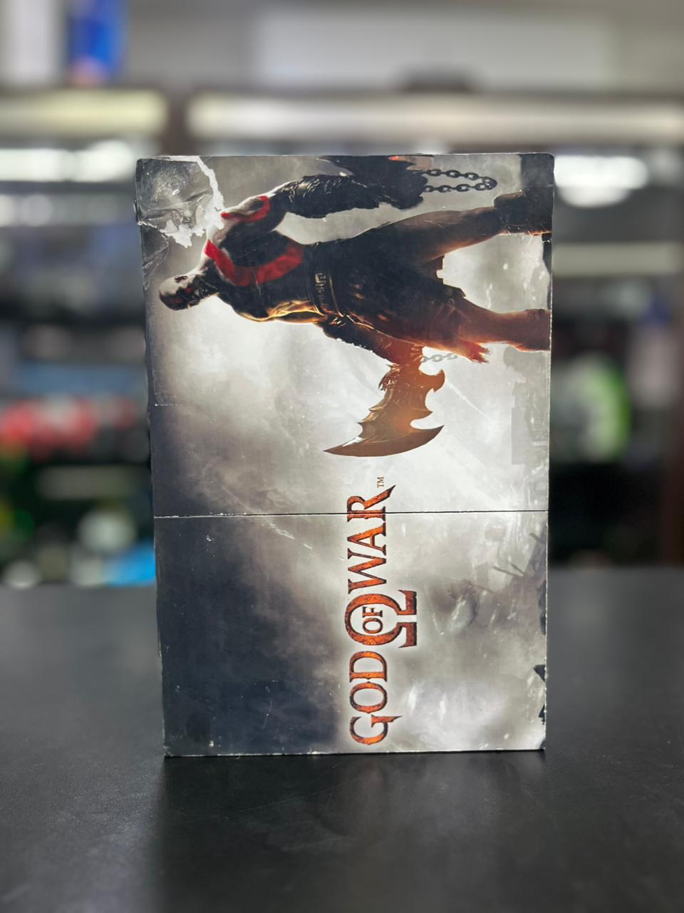 PlayStation 2 Slim Skin God Of War + 2 Controles + Jogos + HDMI | Revisado