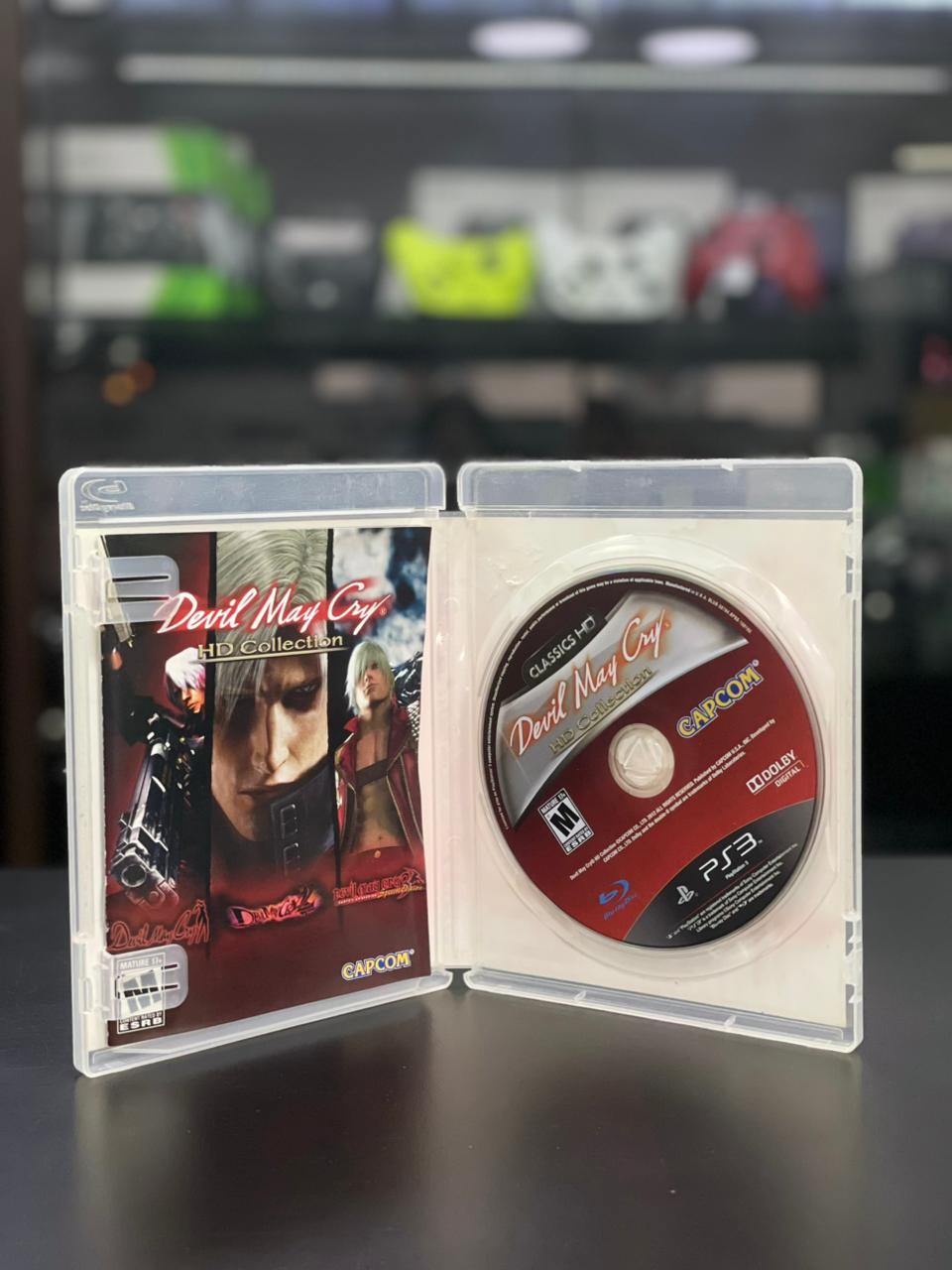 Devil May Cry Hd Collection Edição Colecionador Ps3 M.Fisica