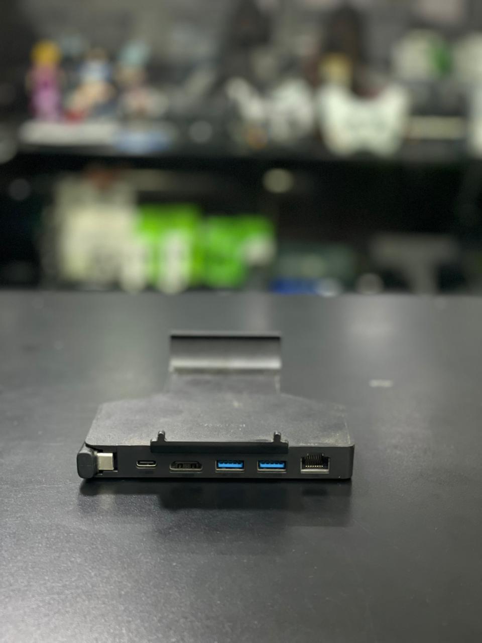 Hub Adaptador USB-C 5 em 1 HDMI 4K + Rede Gigabit + USB 3.0