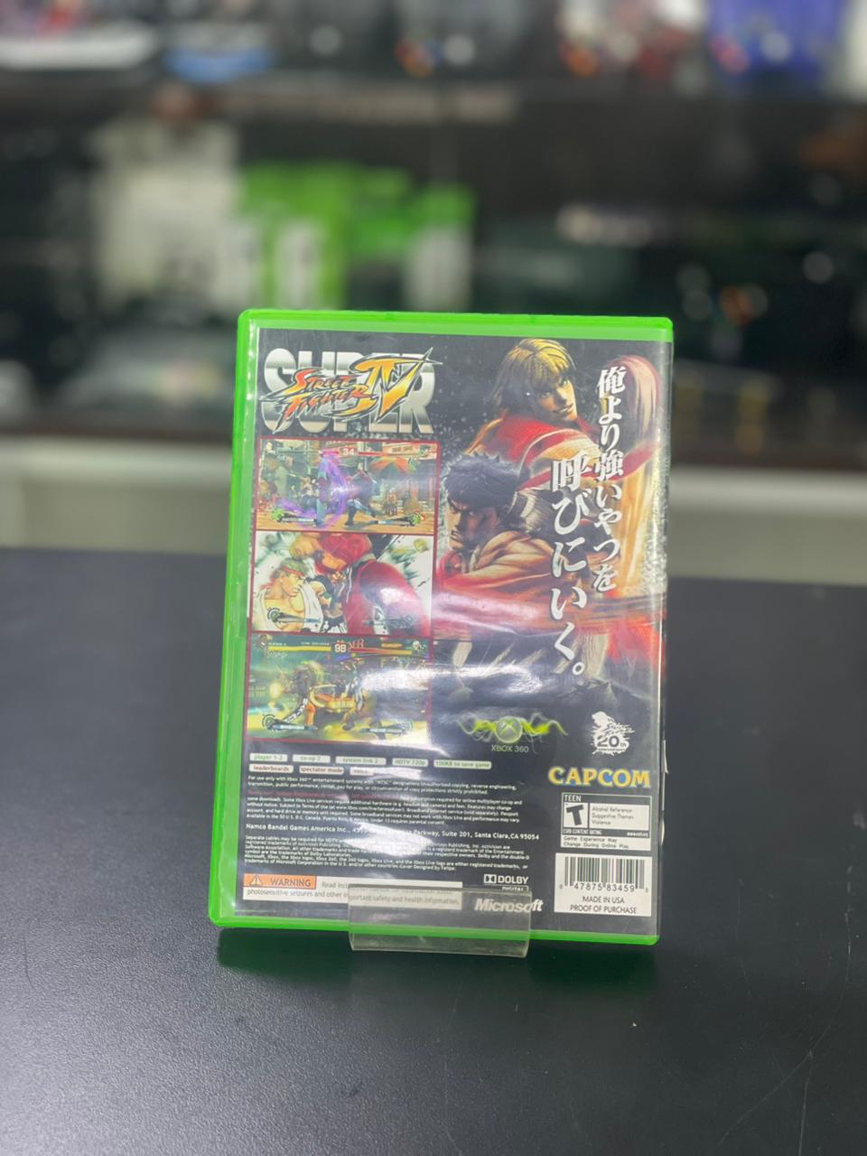 Super Street Fighter Iv Xbox 360 original midia fisica