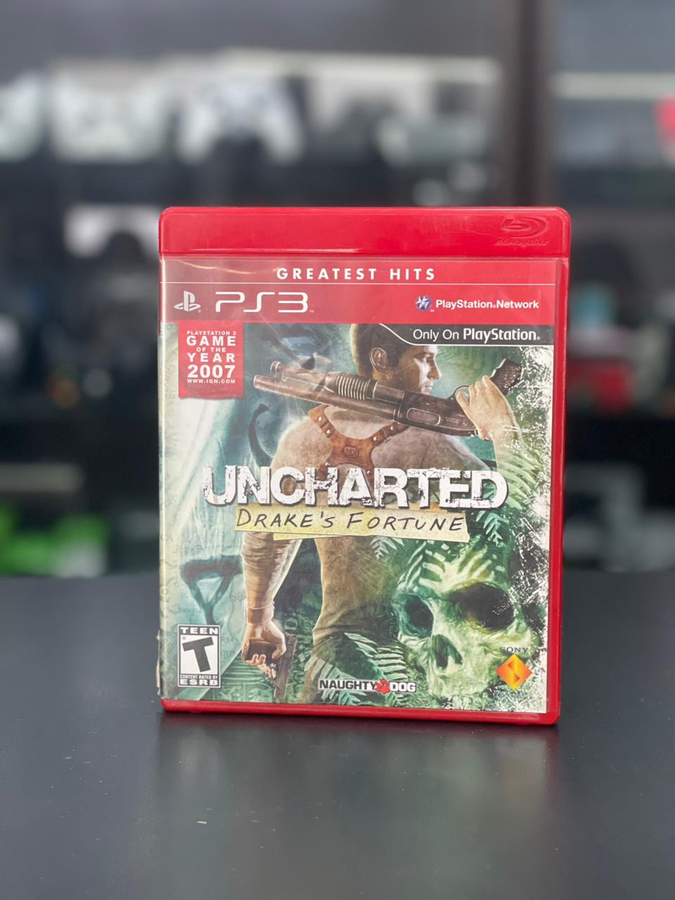 Uncharted Drake's Fortune Greatest Hits Ps3 Midia Fisica