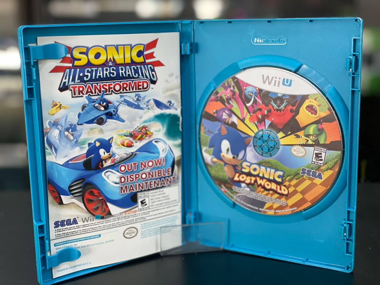 Sonic Lost World Nintendo Wii U Midia Física