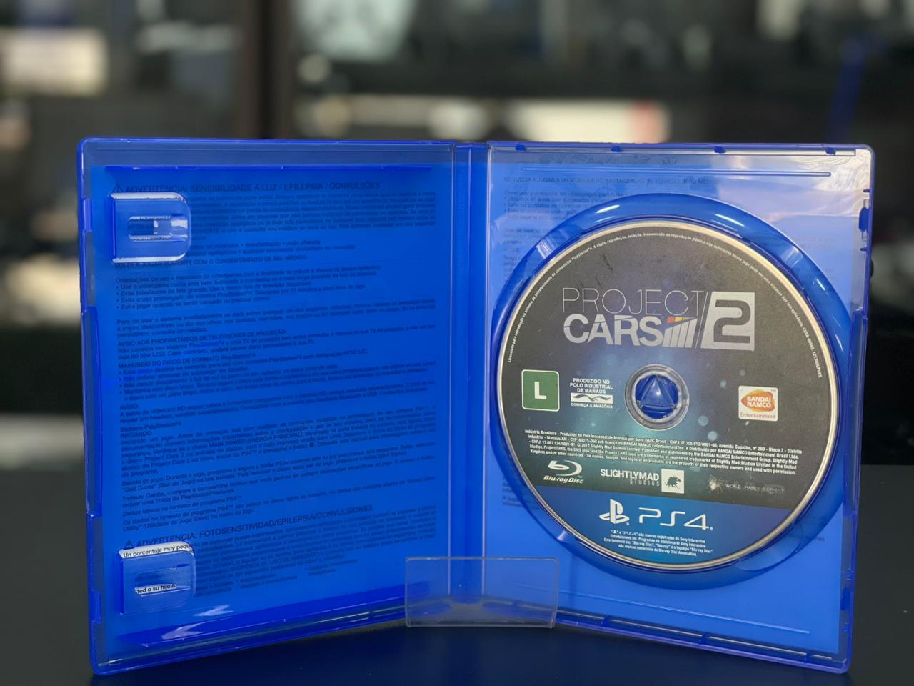 Project Cars 2 Ps4 Mídia Física