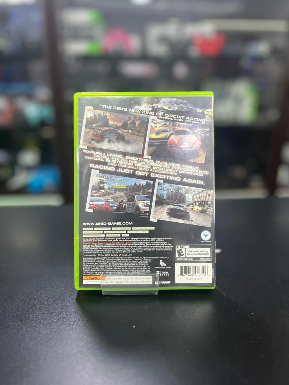 Grid Xbox 360 Midia Fisica