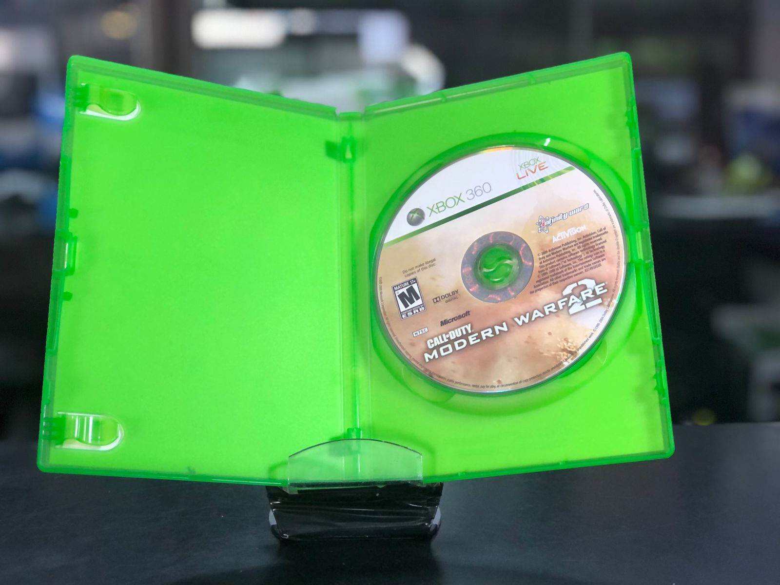 Call Of Duty Modern Warfare 2 Xbox 360 / capa impressa