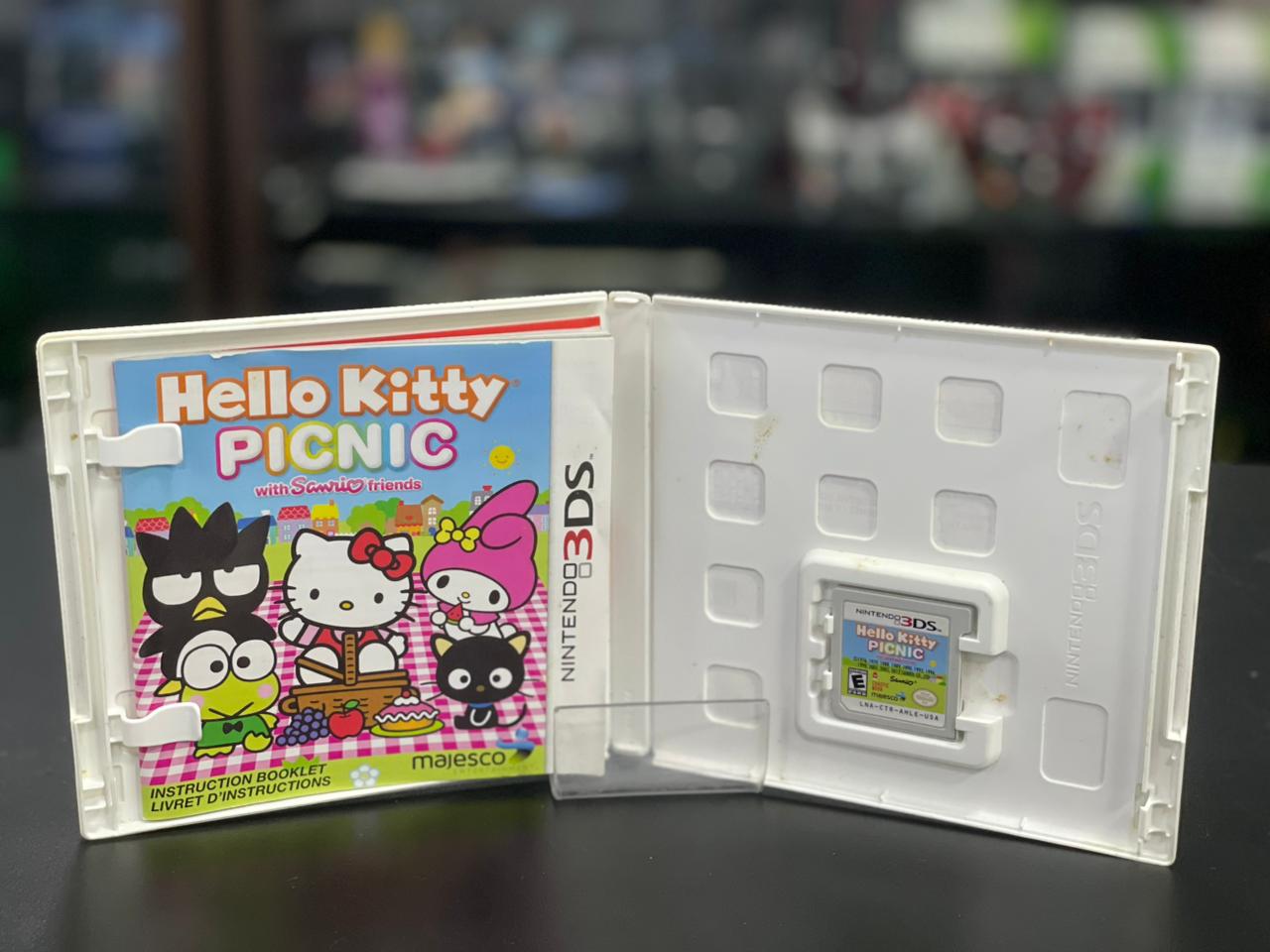 Hello Kitty Picnic Nintendo 3DS Midia Física