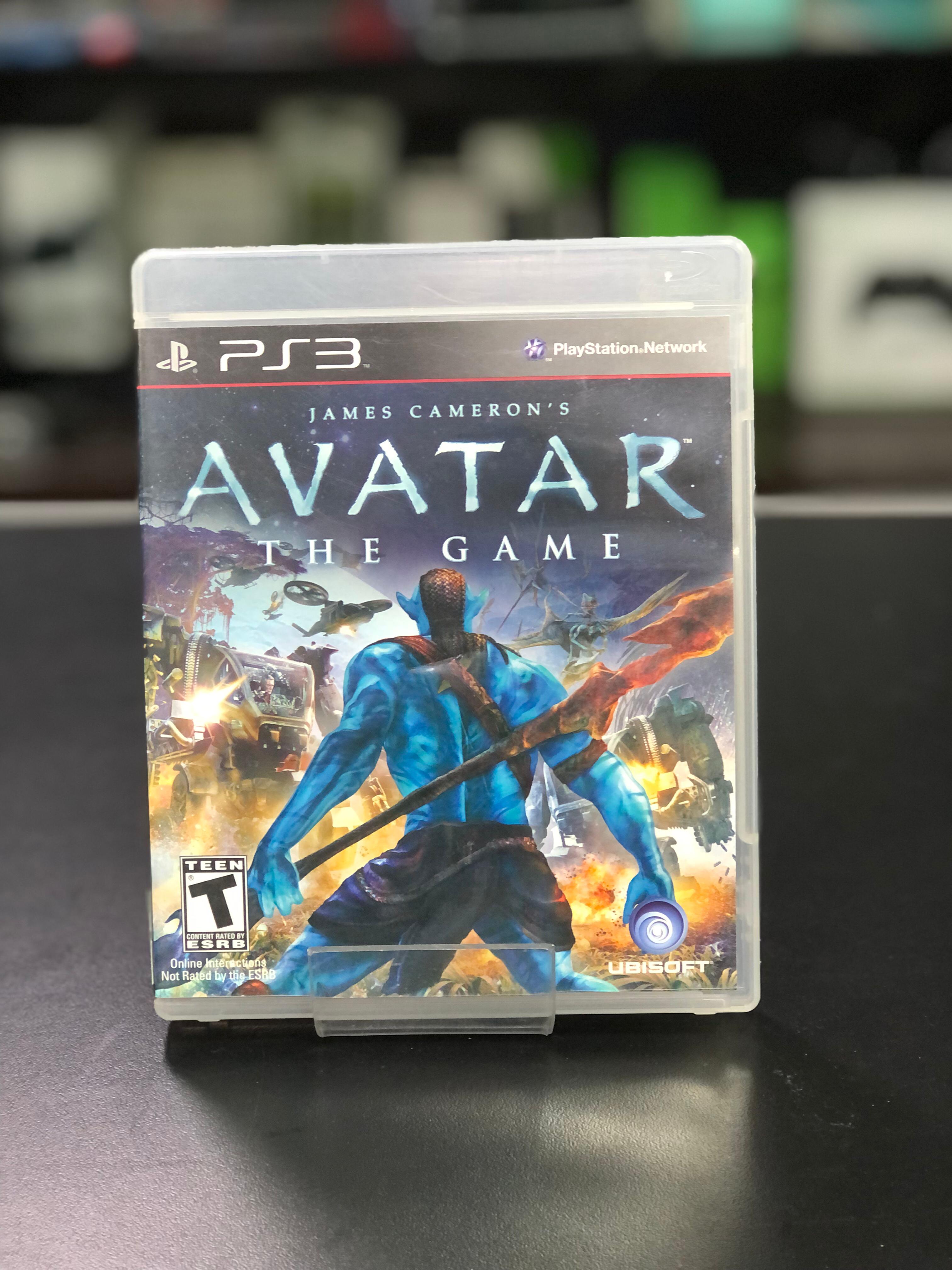 Avatar The Game Ps3 Midia Fisica Original - capa impressa