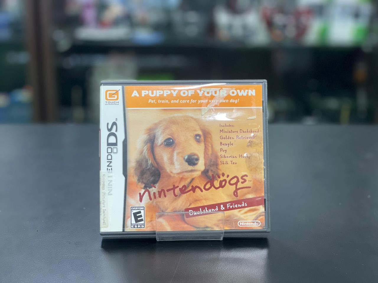 Nintendogs Dachshund & Friends Nintendo 3DS Midia Física
