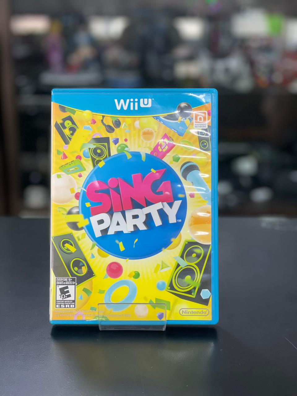 Sing Party Nintendo Wii U Midia Física