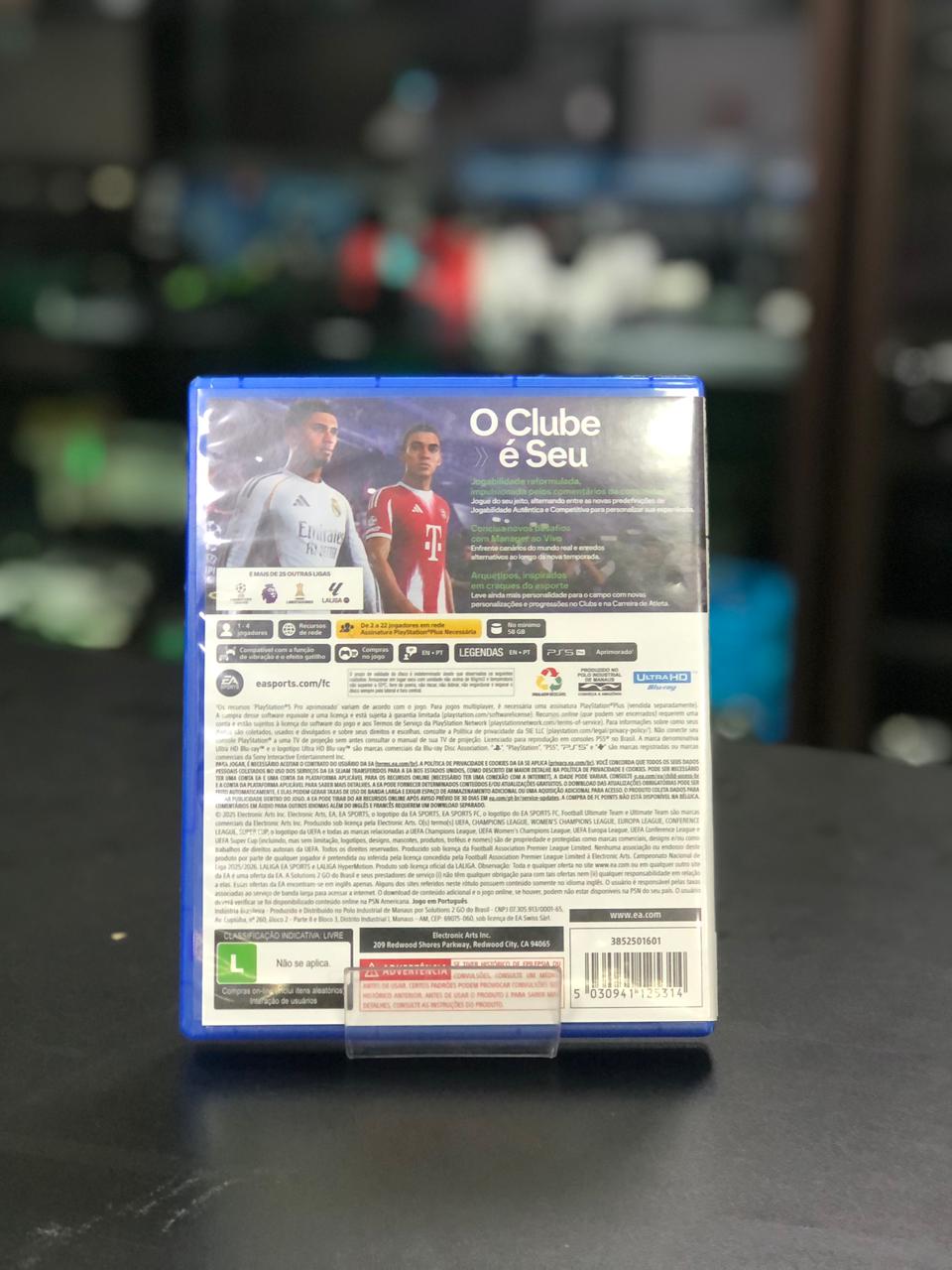 FC 26 Playstation 5 Midia Fisica