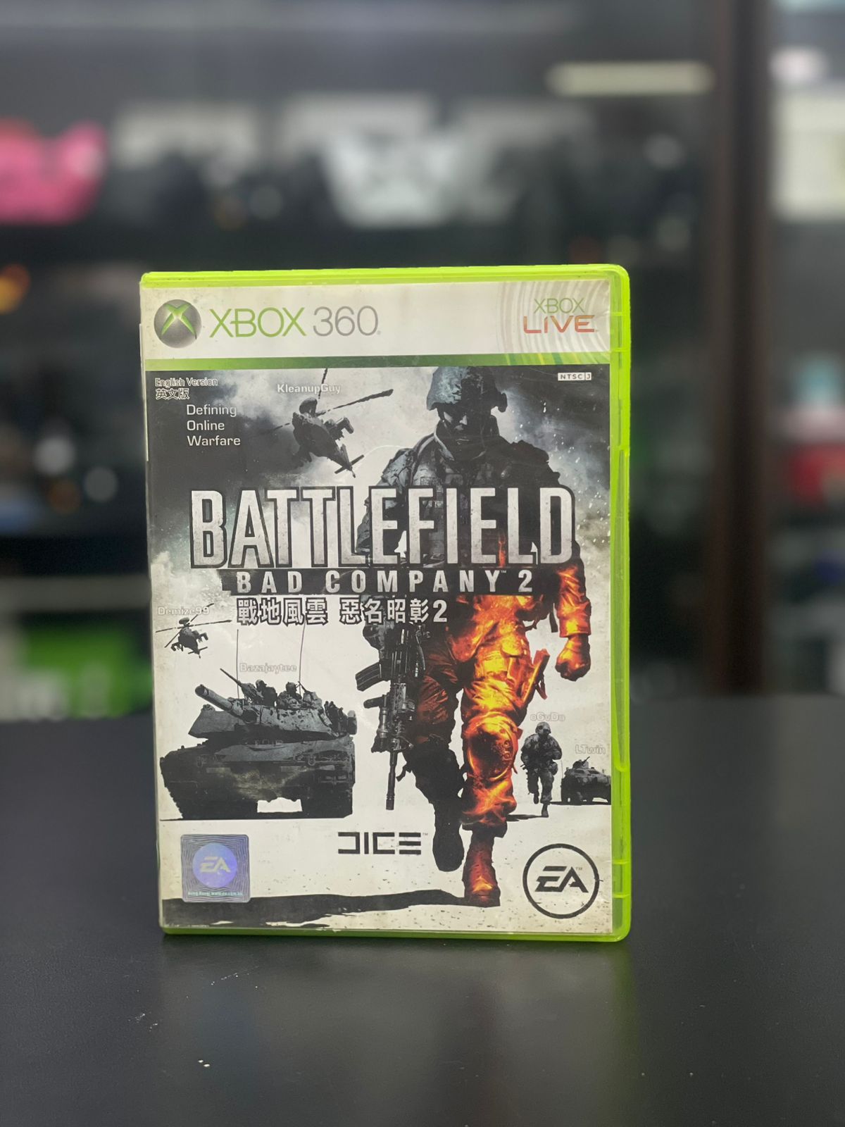Battlefield Bad Company 2 Japones Xbox 360 Midia Fisica