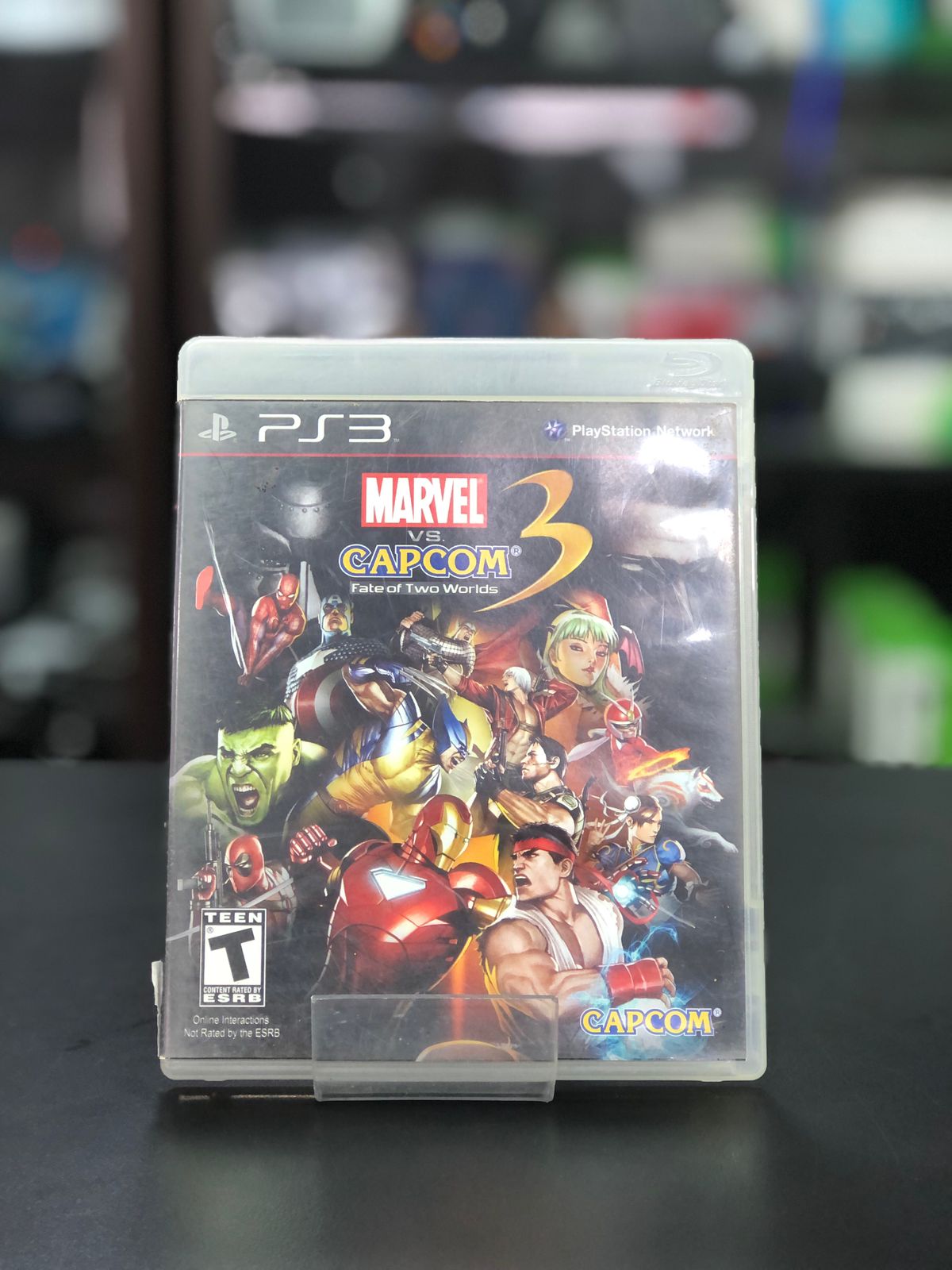 Marvel Vs Capcom 3 Fate Of Two Worlds Ps3 M. Fisica Original