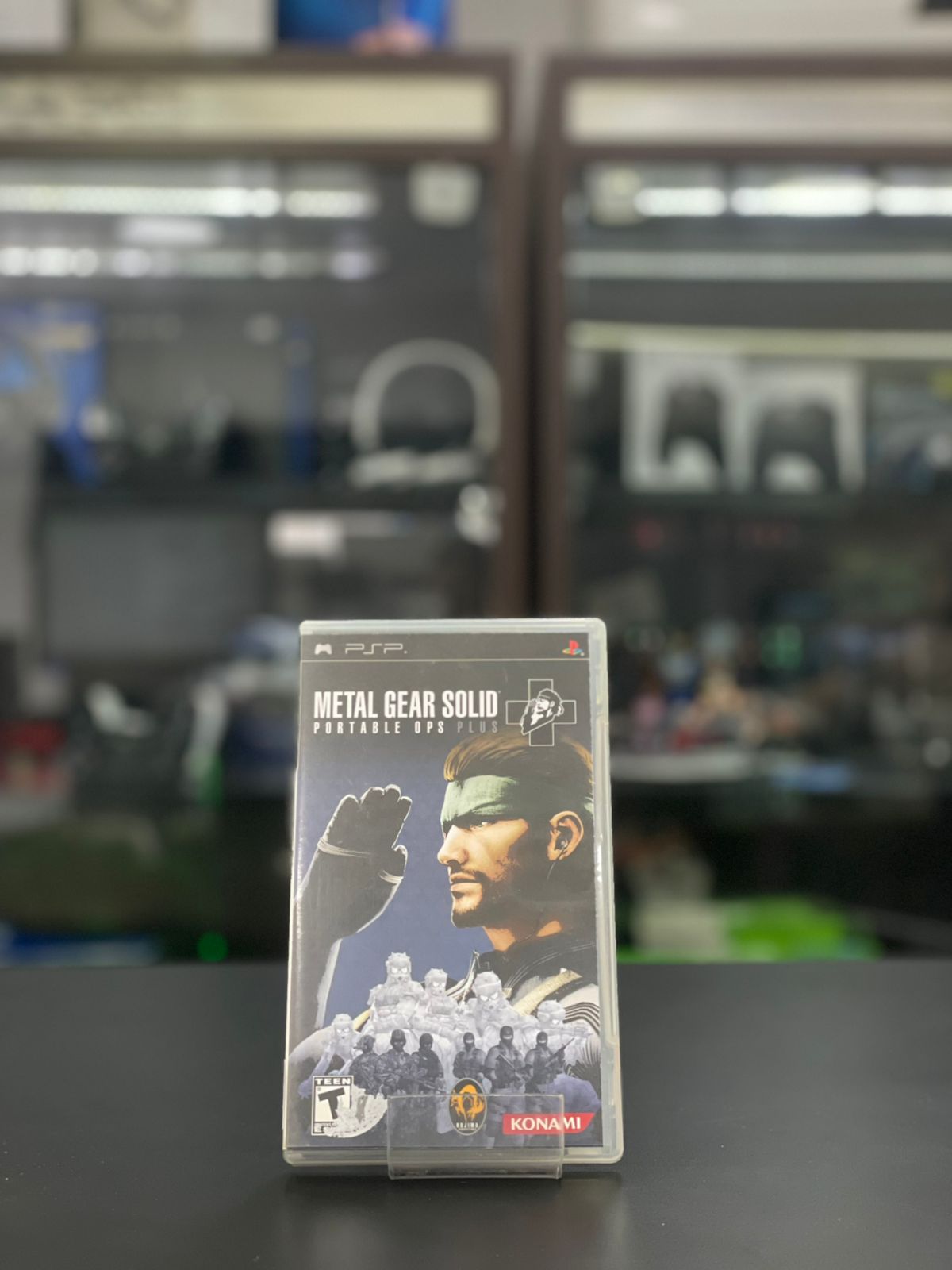 Metal Gear Solid Portable Ops Plus Psp original fisico usado