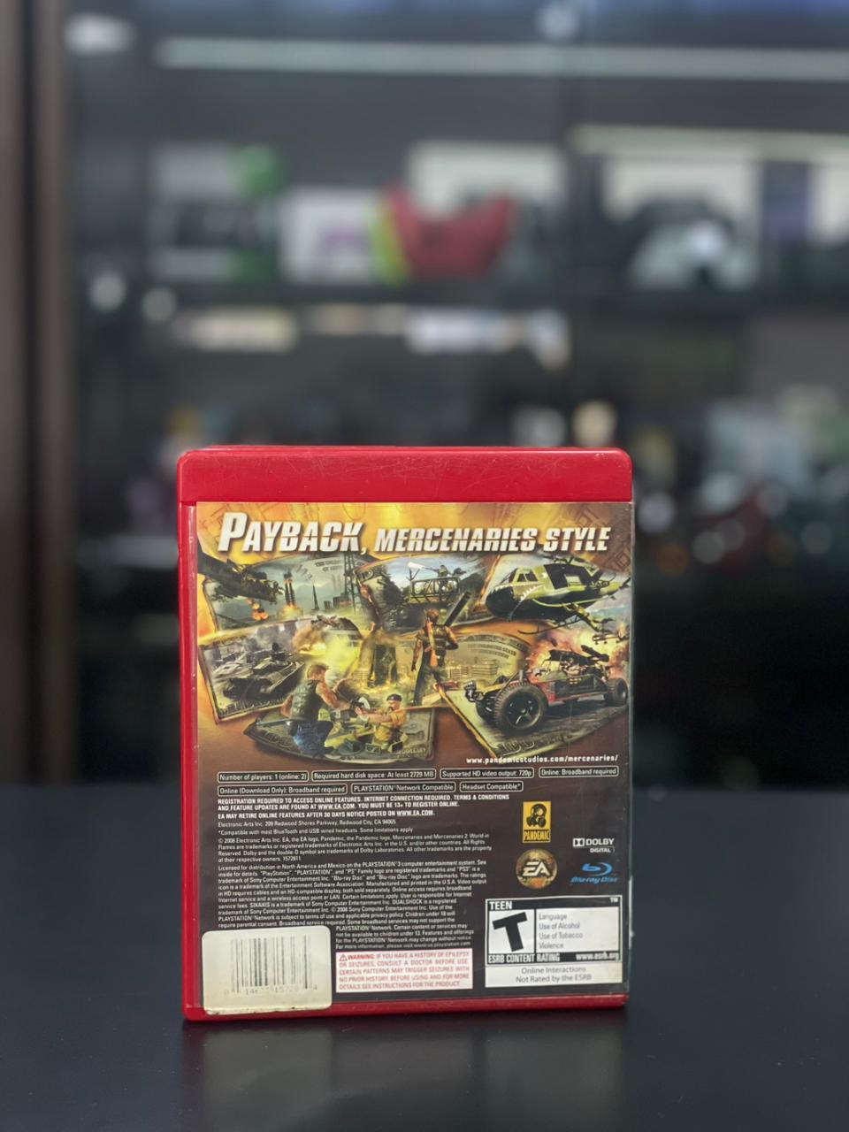 Mercenaries 2 World In Flames Ps3 Midia Fisica