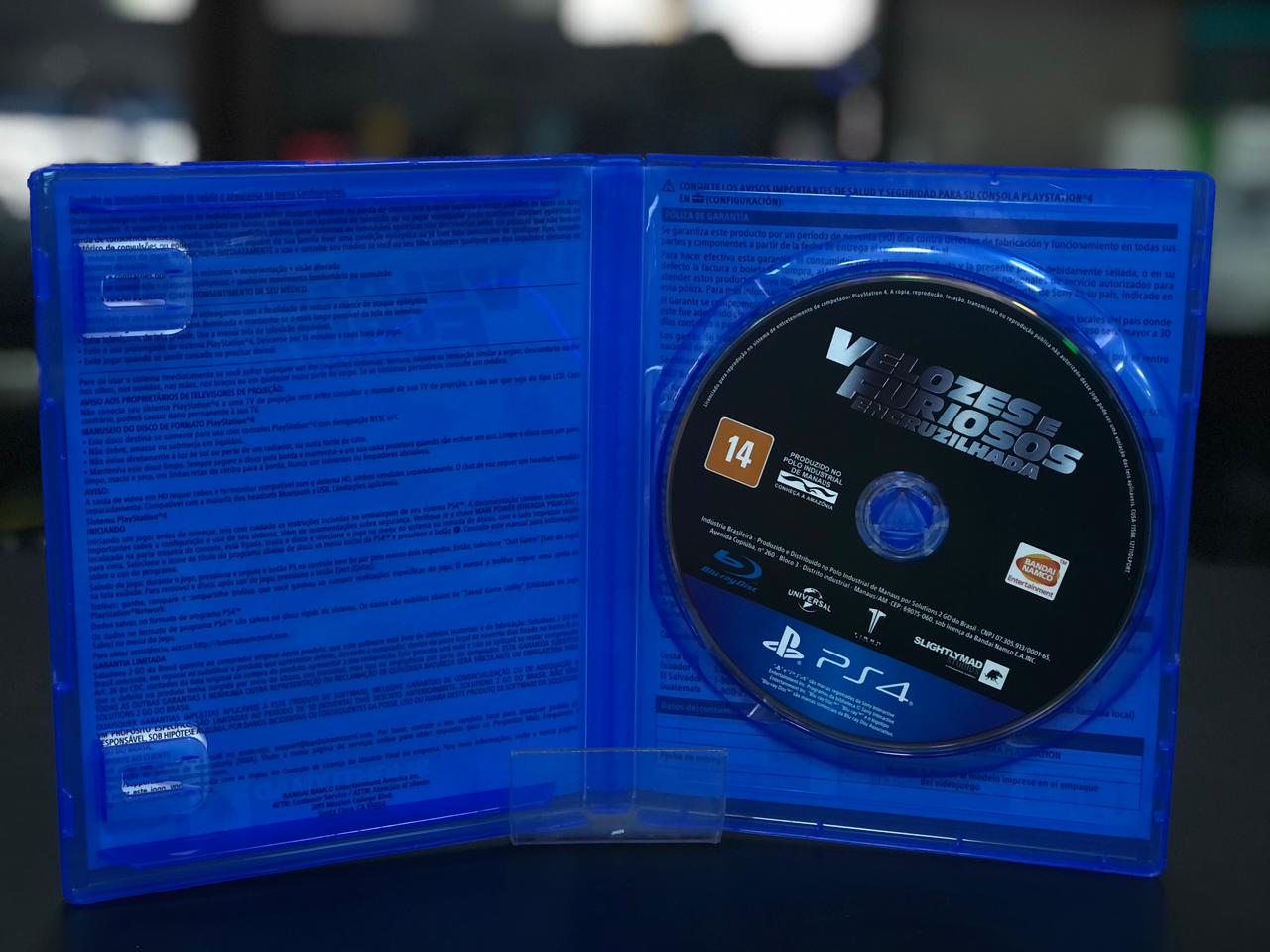 Velozes e furiosos encruzilhada Ps4 Midia Fisica Original