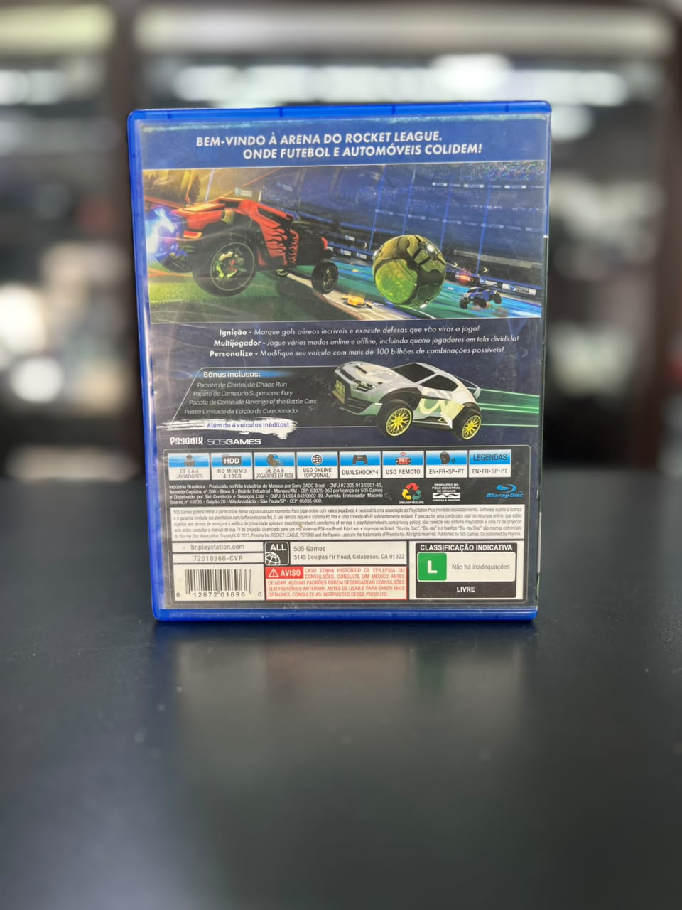 Rocket League Edição Colecionador Ps4 Midia Fisica
