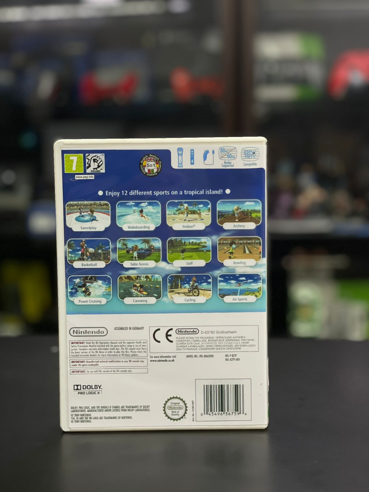 Wii Sports Resort Nintendo Wii Midia Física