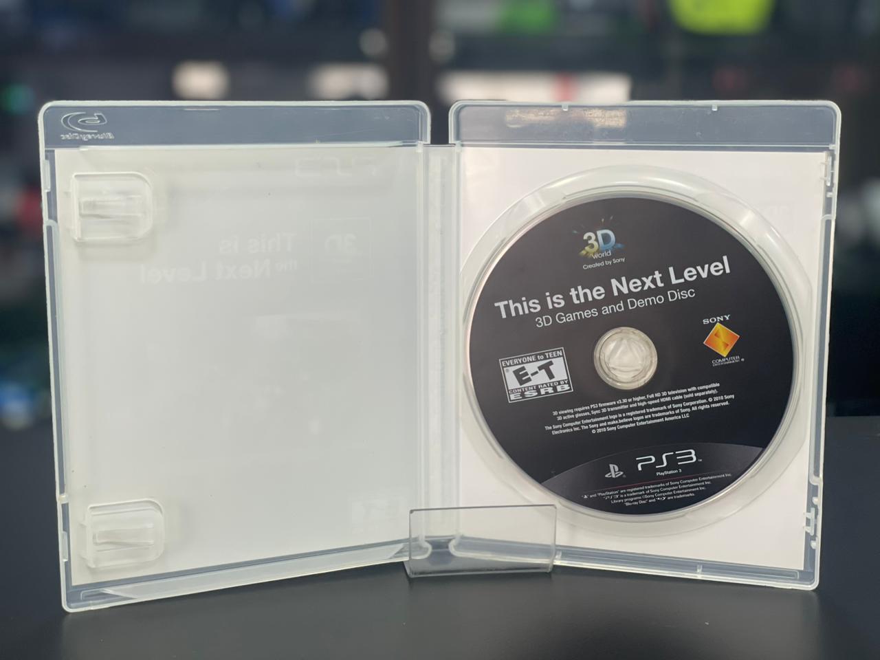 This Is The Next Level (3D games and demo disc) Ps3 M.Fisica
