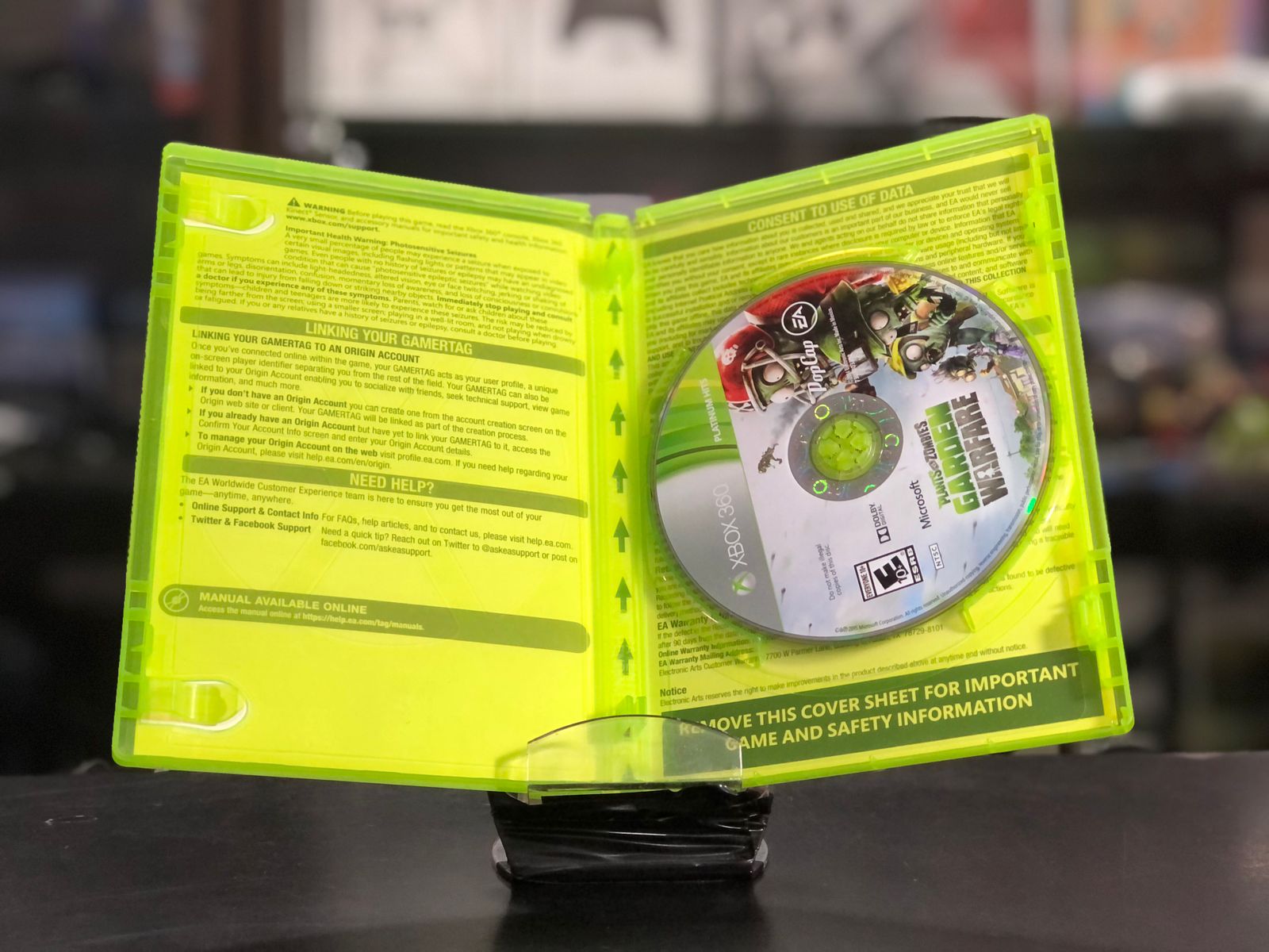 Plants Vs Zombies Garden Warfare Platinum Xbox 360 descrição