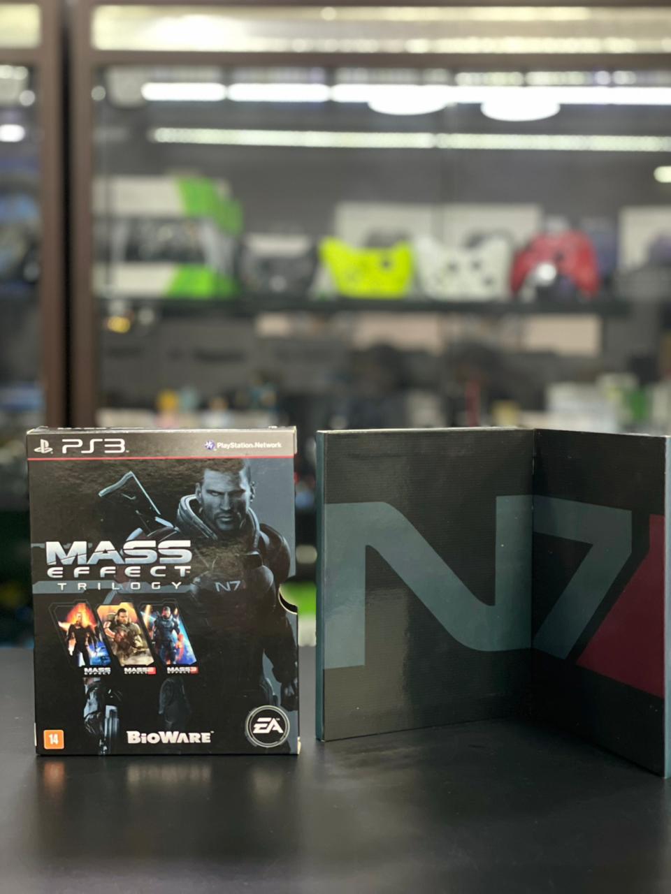 Mass Effect Trilogy Edição Colecionador Ps3 Midia Fisica