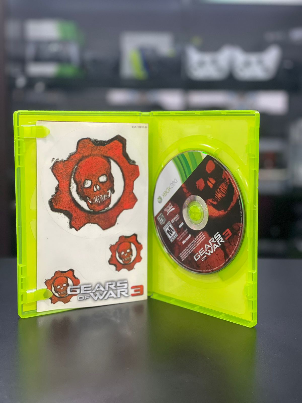 Gears Of War 3 Xbox 360 Original Midia Fisica / Coleção